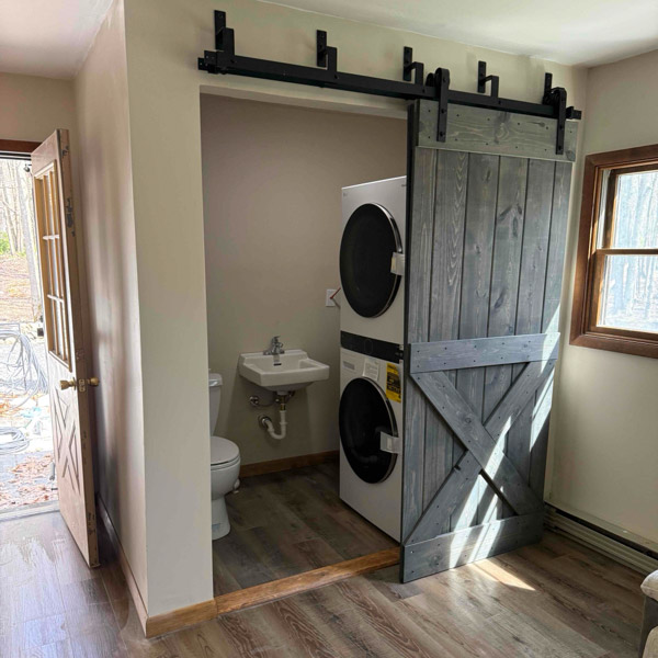 Electrician wiring an outlet